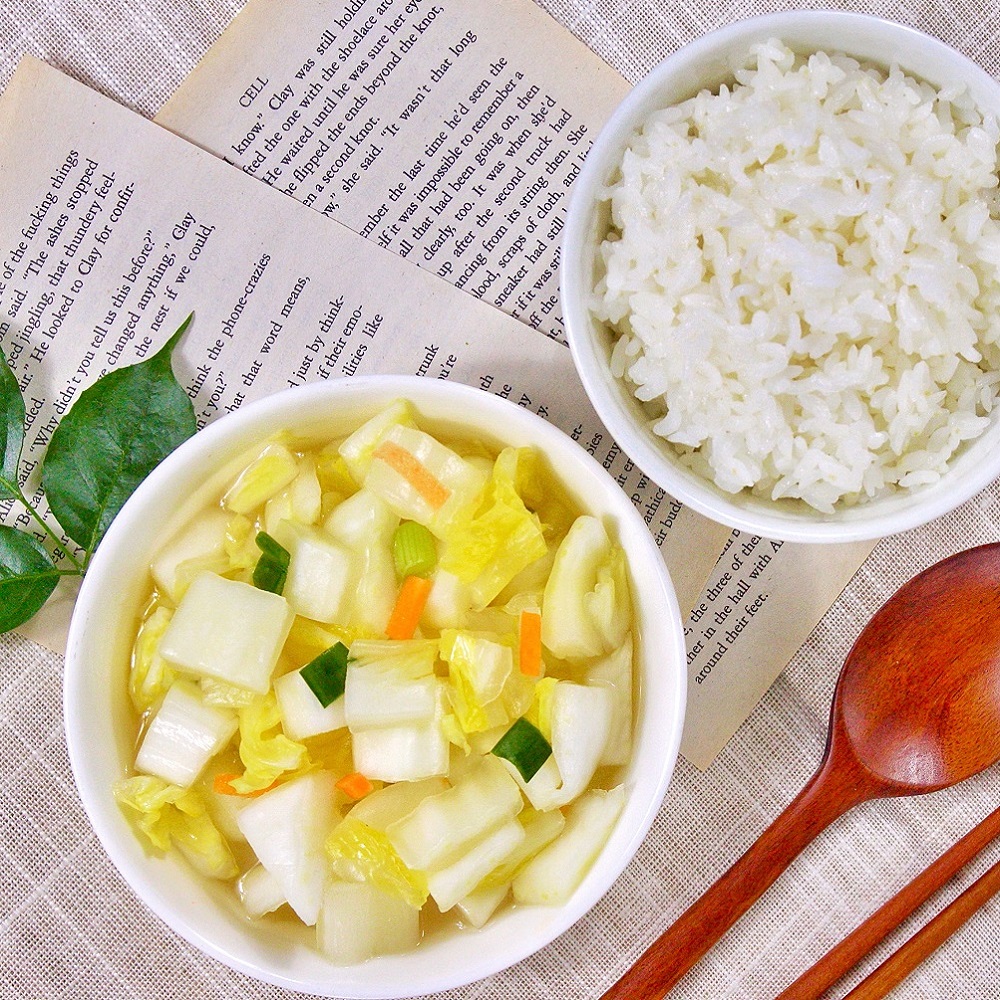 [부자가] 키즈 아기김치 유아식 반찬 / 키즈백김치 400g, 1개