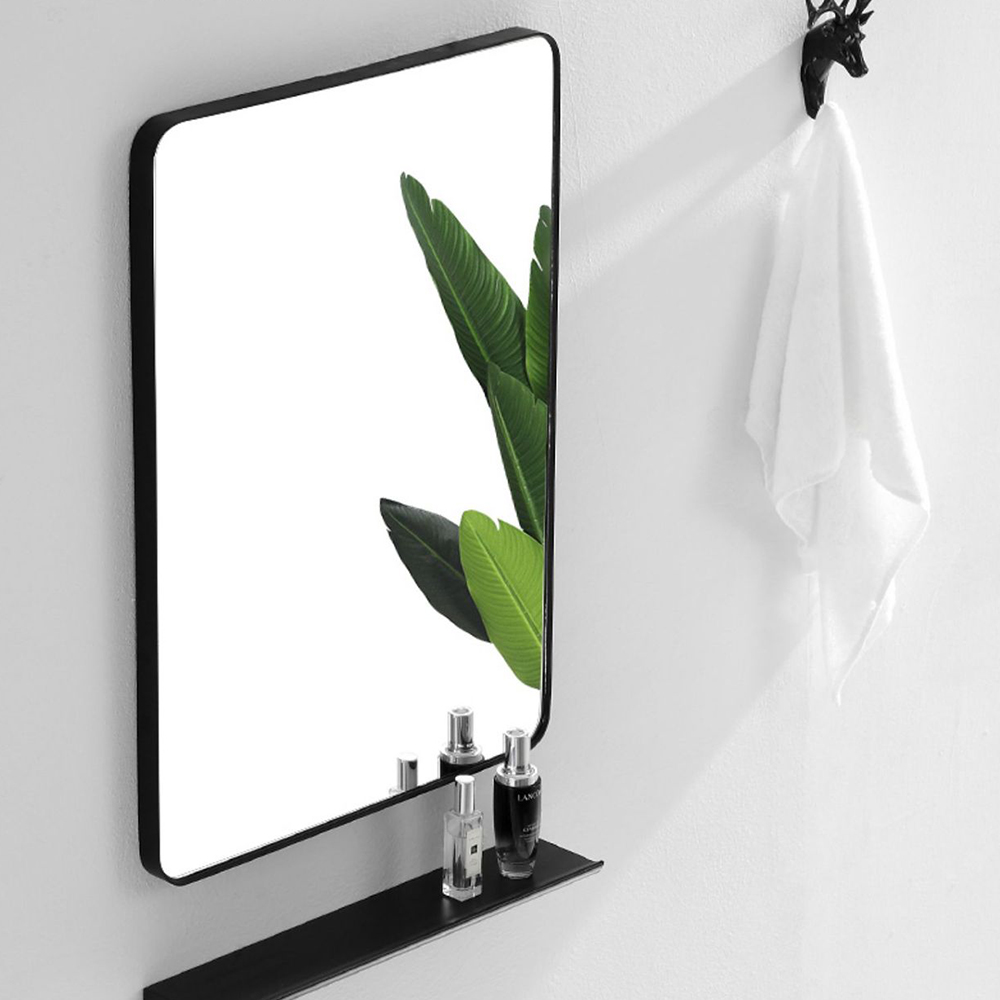 무타공 붙이는거울 사각 인테리어 화장대거울 40X50 벽걸이 현관 디자인 욕실거울