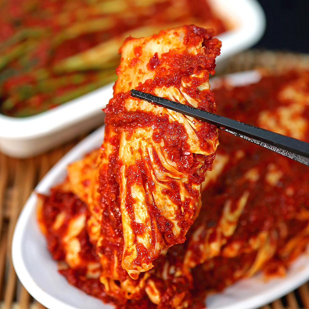 나홀로족세트상품 대전 선화동실비김치 800g+실비파김치 500g