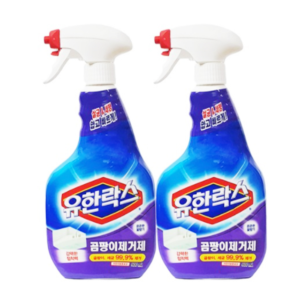유한락스 곰팡이 제거제 600ml + 600ml (2774) - 메인 이미지