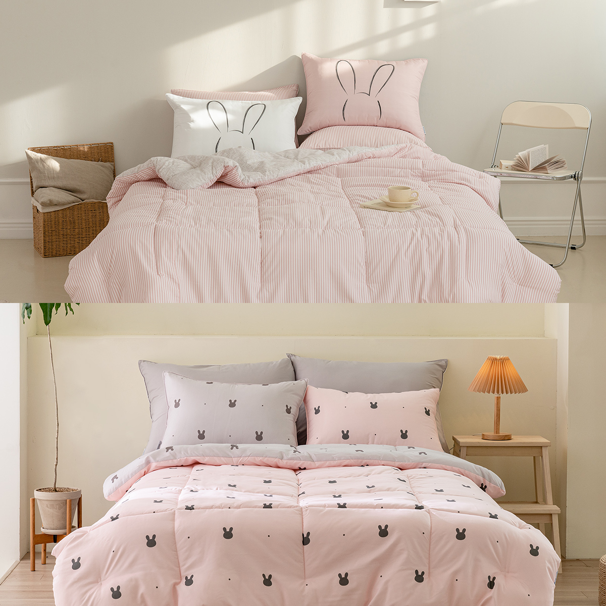 이불 침구 차렵이불 먼지없는 기숙사이불세트 알러지케어 싱글이불 사계절 이불 단품