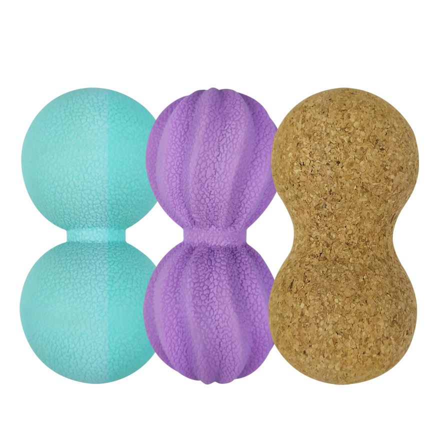 비핏 마사지볼 땅콩볼 지압볼 마사지용품 TPR SOFT 민트 - 상세 이미지 4