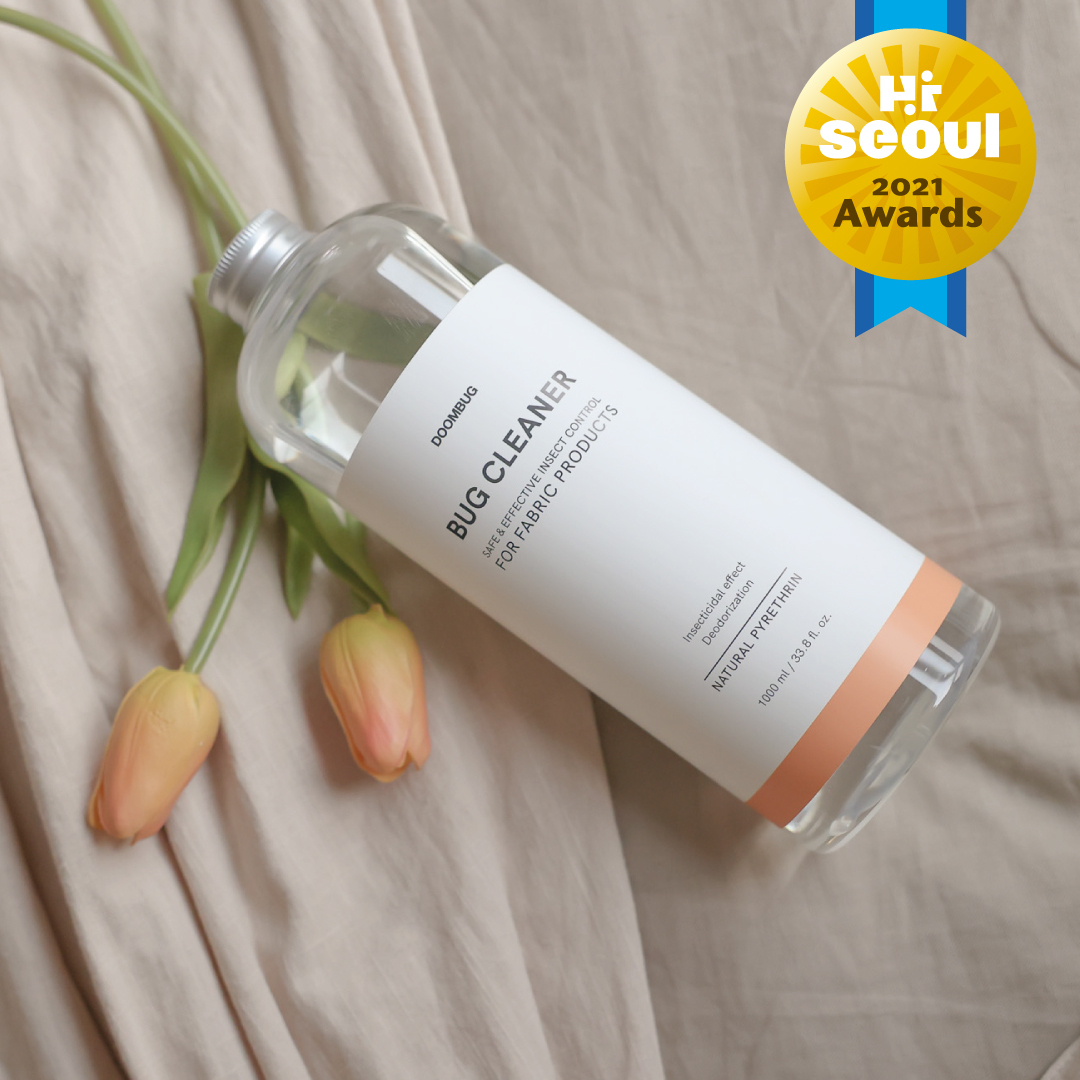 둠벅 버그크리너 리필용 1000ml 집먼지 진드기 빈대 베드버그 퇴치제 피레트린 살충제 알레르기 비염 아토피 천식 알러지 예방 침대 침구 이불 패브릭 소파 매트리스 카페트 스프레이 제품 이미지