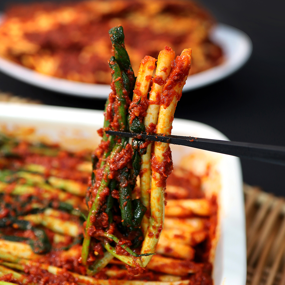 나홀로족세트상품 대전 선화동실비김치 800g+실비파김치 500g