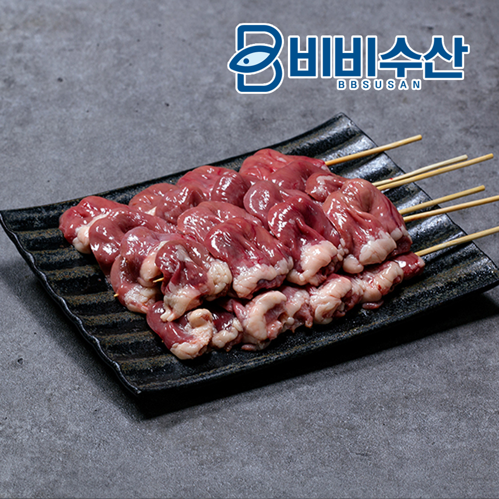 국내산 염통꼬치 간장맛 매콤한맛 소스선택 - 상세 이미지 2