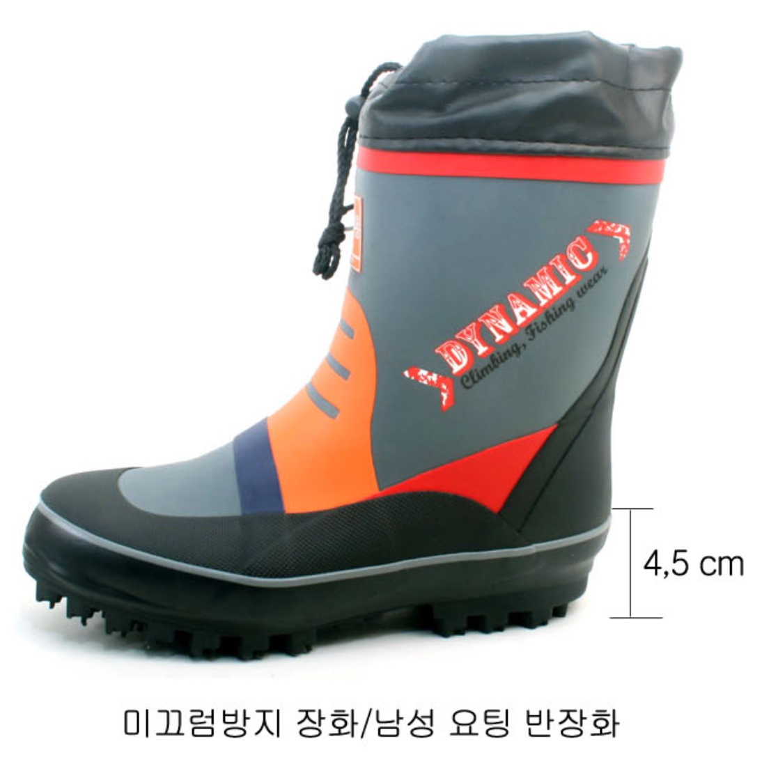 고급 스파이크 장화 벌초 낚시용 장화 등산용 텃밭 농업용 농업 농촌 농사용 농사 장화 뱀 이미지 6