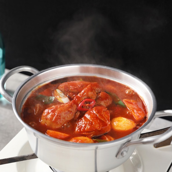 [푸딩팩토리] 수비드 닭볶음탕 반마리 600g 국내산 닭고기 간단조리 간편식사 닭도리탕 이미지 8