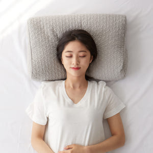 편백베개 편백나무경추베개 여름 메밀 낮은 입체형-듀라론쿨 냉감 헤링본, ... 솔직 후기 | 실제 배치 사진 포함 - 상품 이미지 3