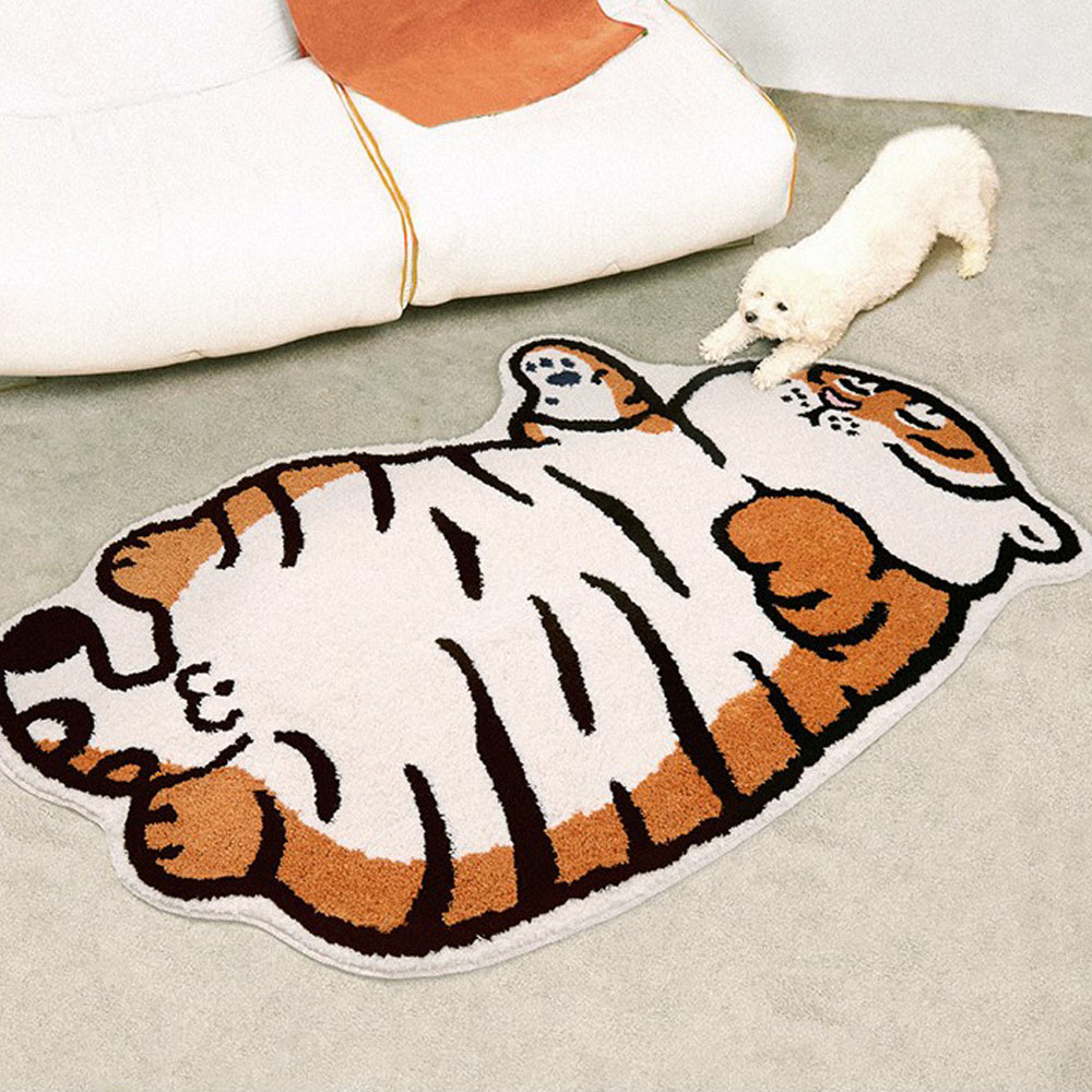 호랑이 발매트 욕실 주방 화장실 러그 매트 40X50