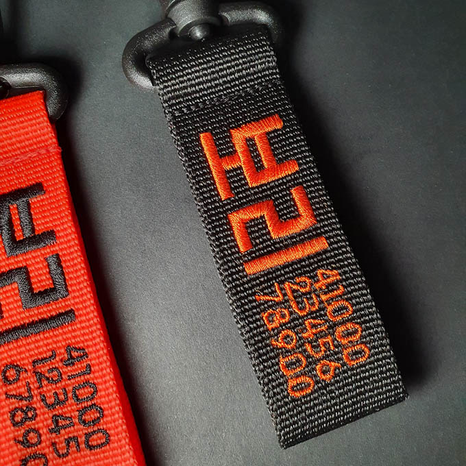 강아지네임택 대형견이름표 반려견인식표 강아지명찰 이름표 블랙 오렌지