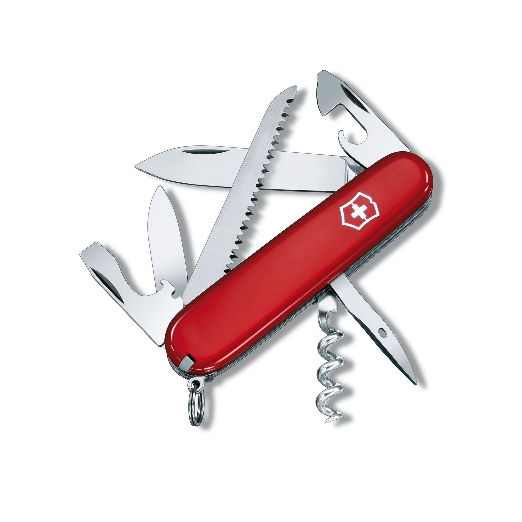 빅토리녹스 캠퍼 91mm 미디움 포켓 스위스 아미 나이프 레드 1.3613