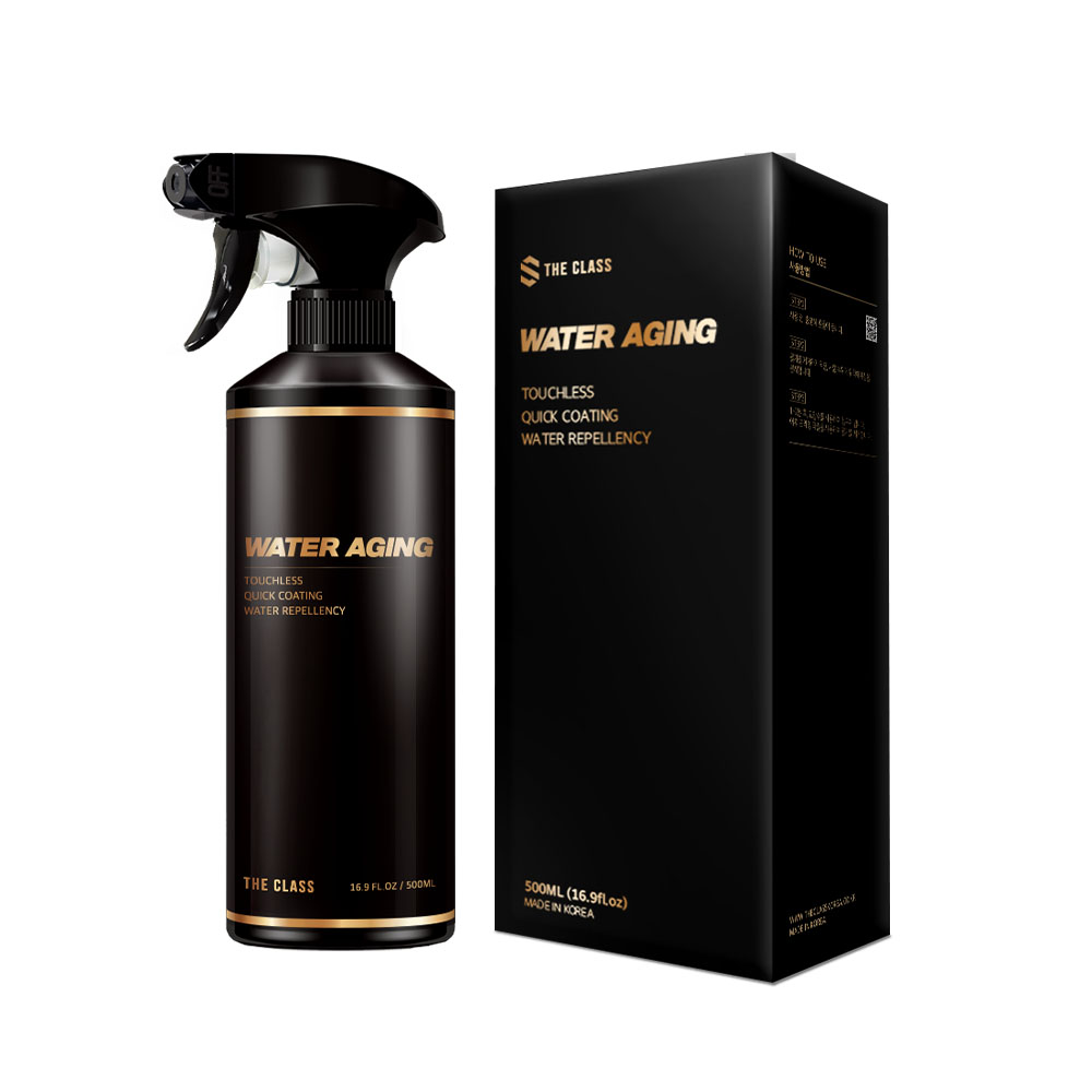 더클래스 워터에이징 다이렉트 500ml 초간편 터치리스 코팅제 퀵디테일러 자동차 물왁스