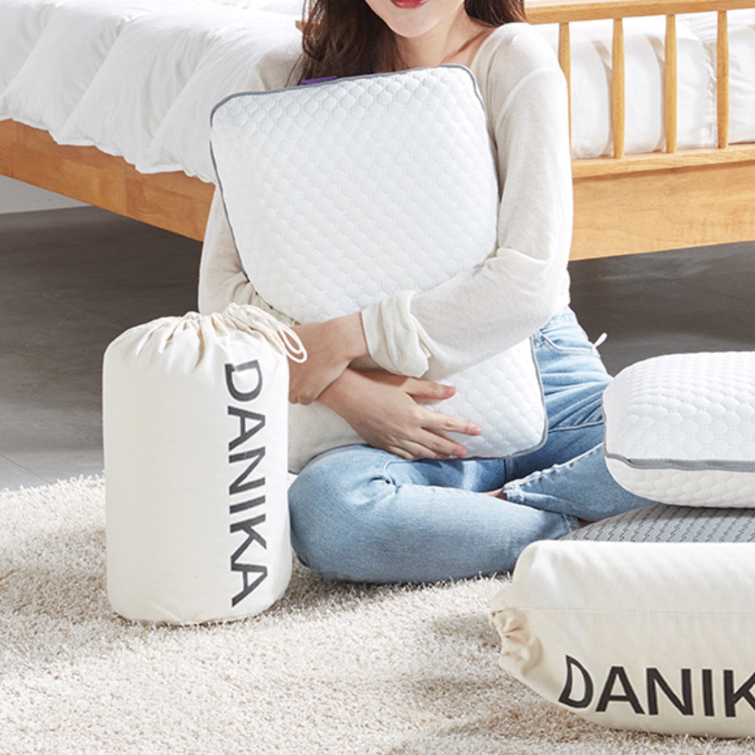 캠핑용 베개 감성 캠핑 베개 휴대용 베개