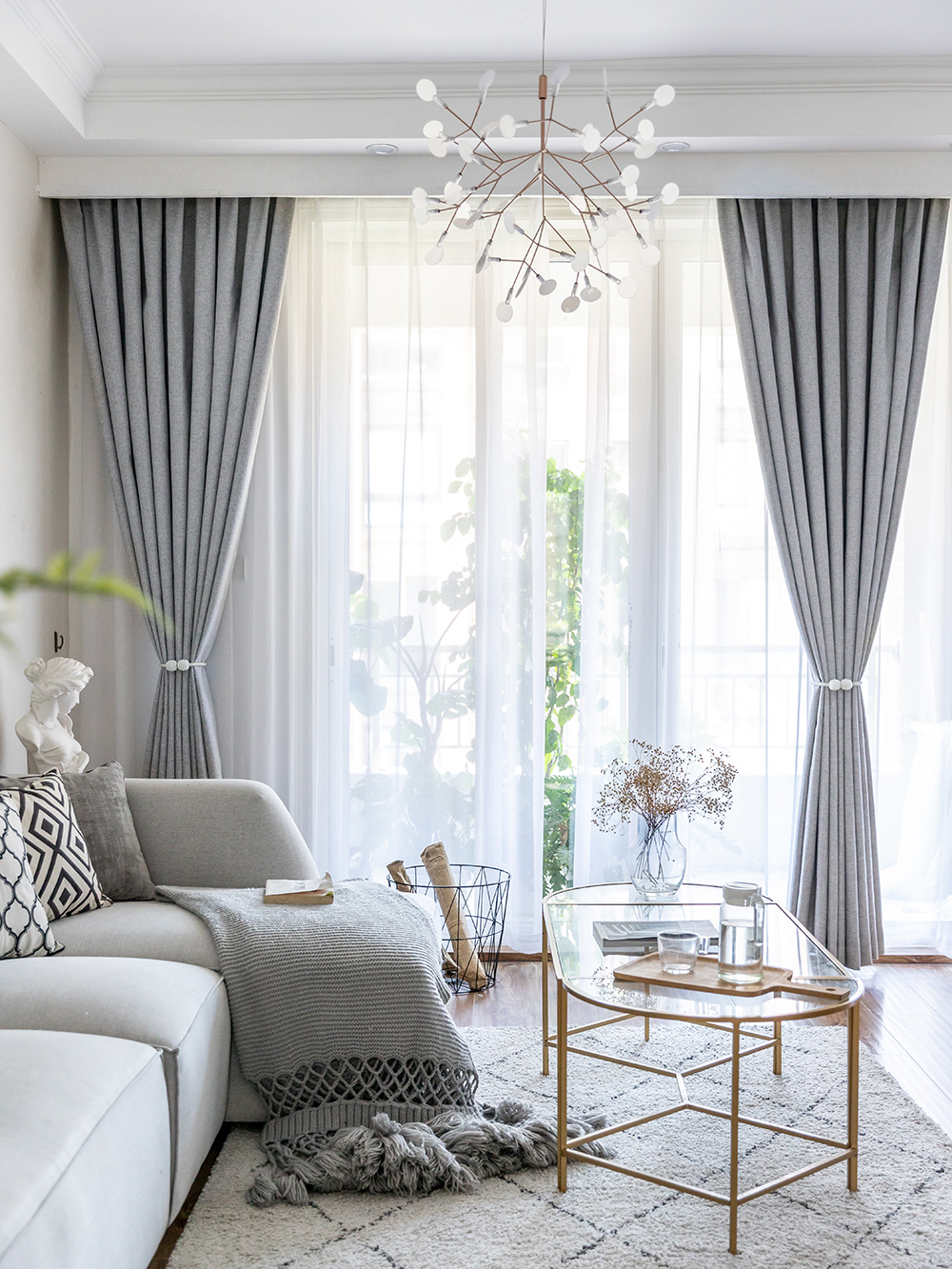 [맞춤커튼] 국내생산 형상기억 이음선없는 거실 안방 100%암막커튼 (8color)