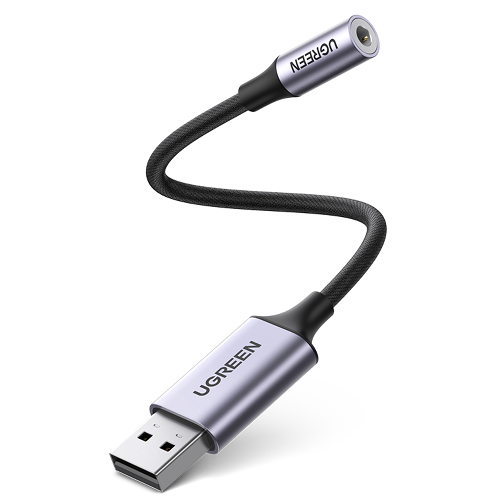 유그린 USB 외장형 케이블타입 사운드카드, CM477 - 상세 이미지 2