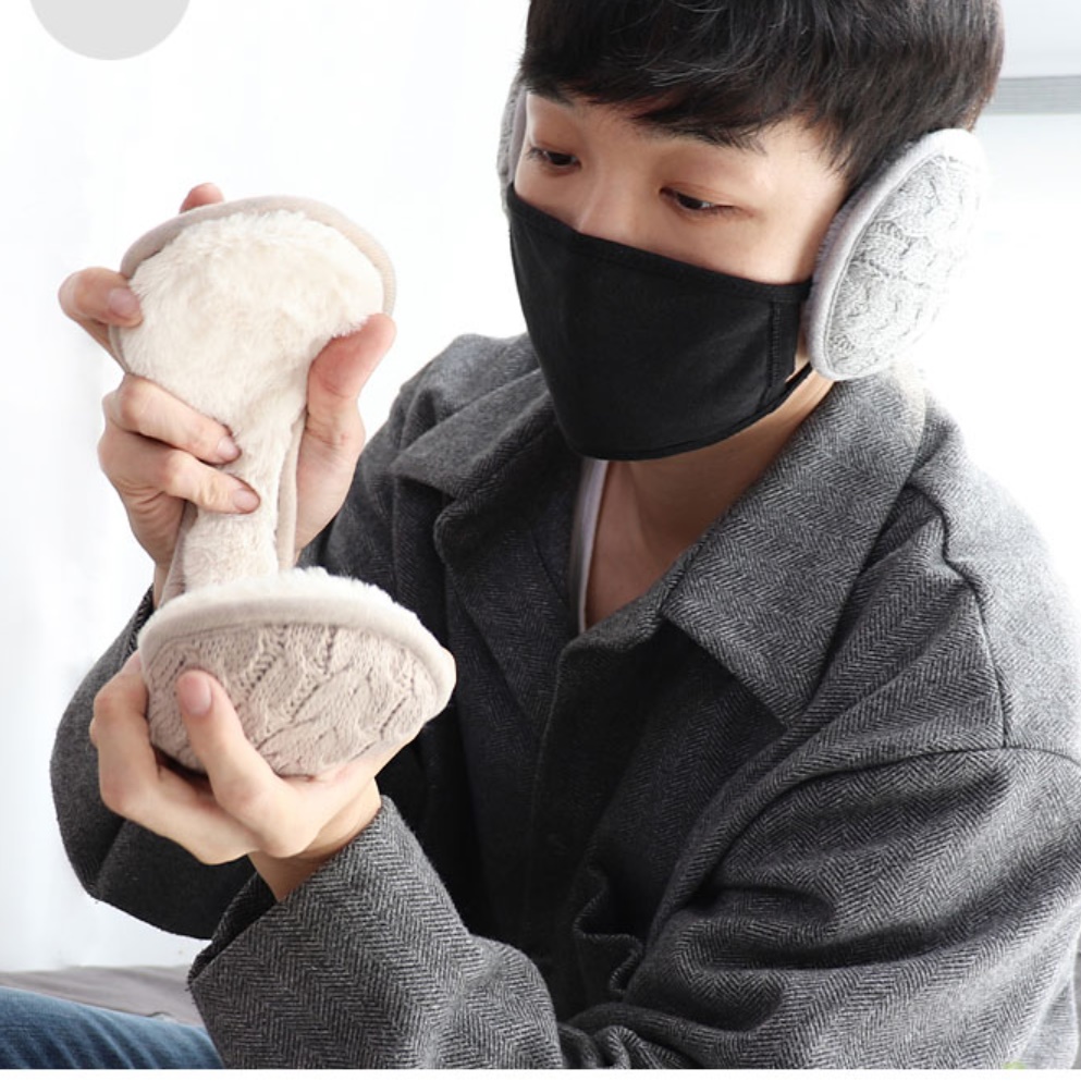 골프 귀도리 겨울 골프 이어 워머 남성 겨울용 골프용 귀마개 - 상세 이미지 5