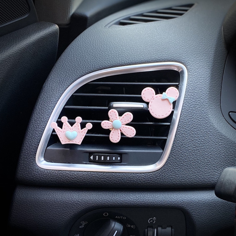 차량용마스크걸이 예쁜 송풍구 자동차 차량 마스크걸이 3P 세트 - 상세 이미지 5