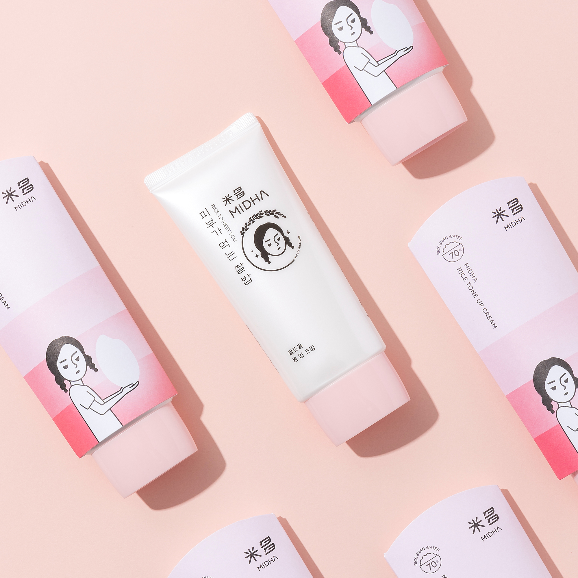미다 쌀뜨물 톤업크림 50ml - 상세 이미지 4