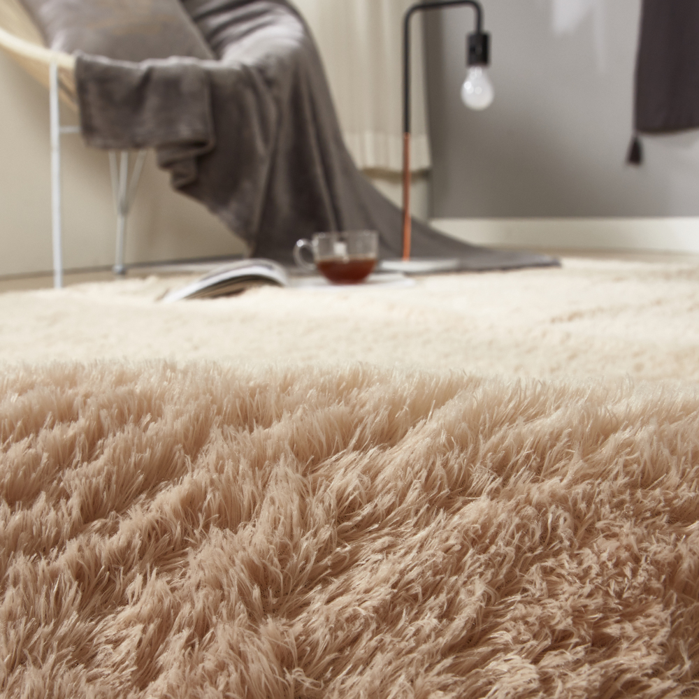 니두스 거실카페트 먼지없는 대형 미니 두꺼운 워셔블 장모 거실 극세사 러그