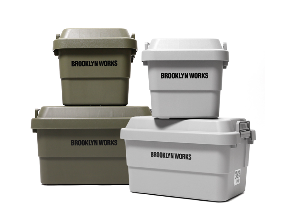 브루클린웍스 카고 박스 30L 다용도 수납 공구 하드케이스 캠핑박스