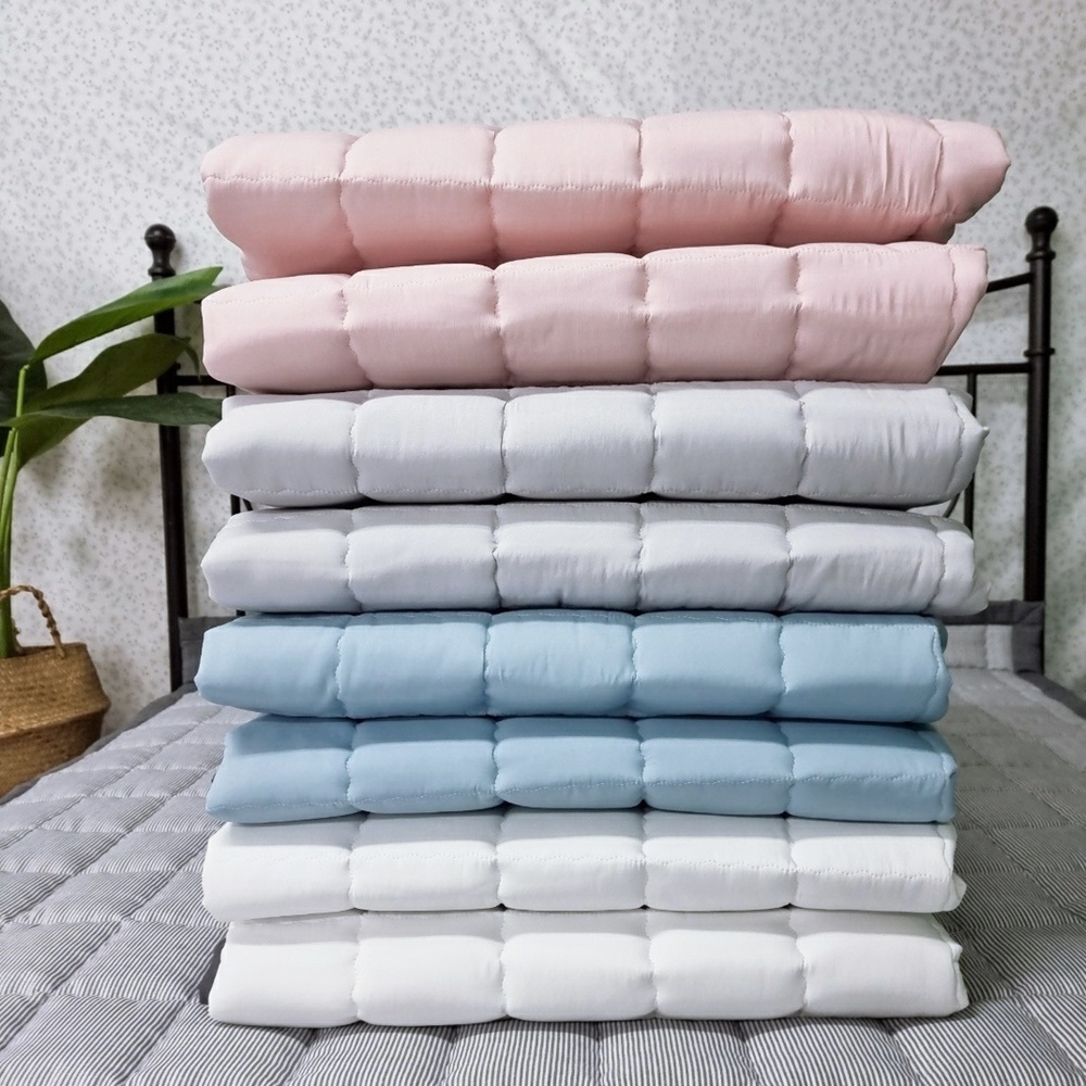 포송한 먼지없는 고정밴드 밴딩 침대패드 SS