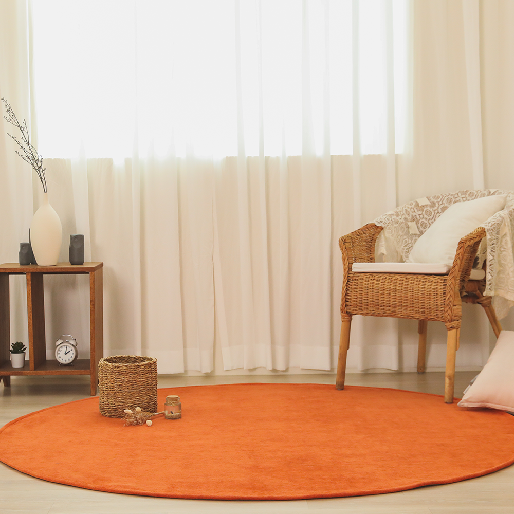 방수 원형 러그 바닥 미니 원형카페트 170