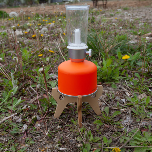 리오캠핑 이소 가스 받침대 액출 2피스 우드