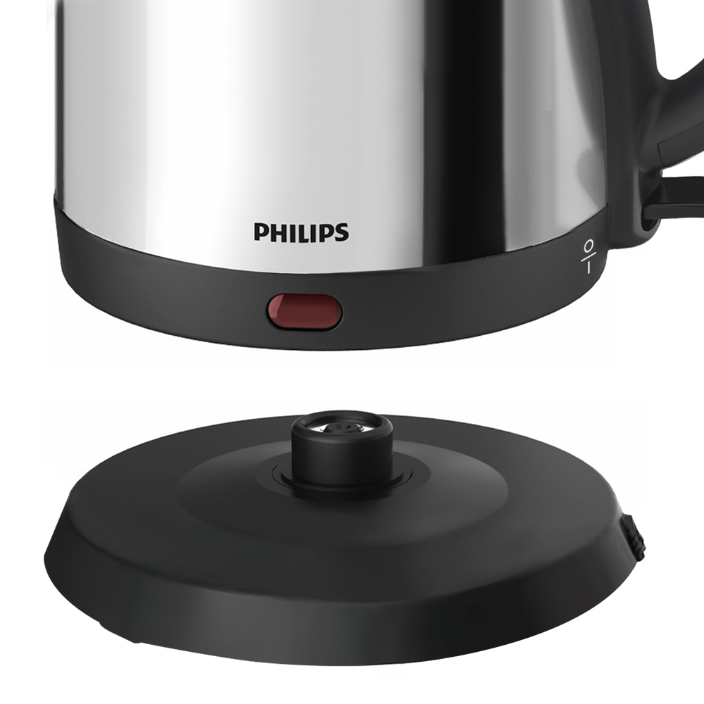 필립스 데일리 컬렉션 무선 주전자 1.5L 스테인리스 스틸 HD9306/03