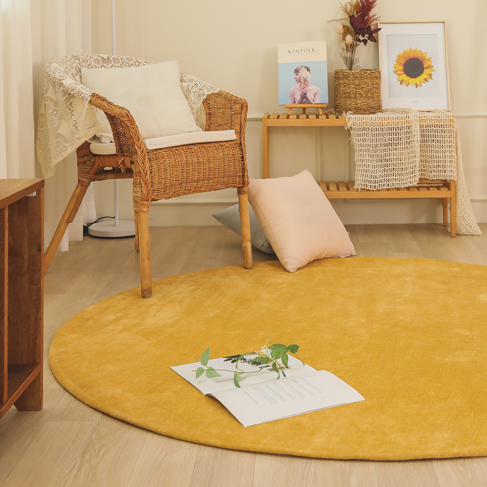 방수 원형 러그 바닥 미니 원형카페트 170