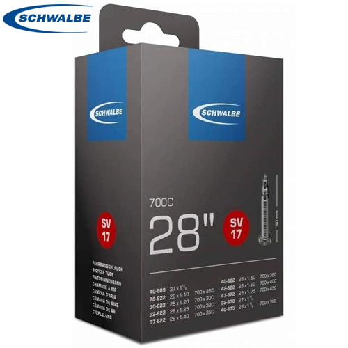 슈발베 자전거튜브 700c 로드 자전거용 SV15 40mm 프레스타 - 상세 이미지 2