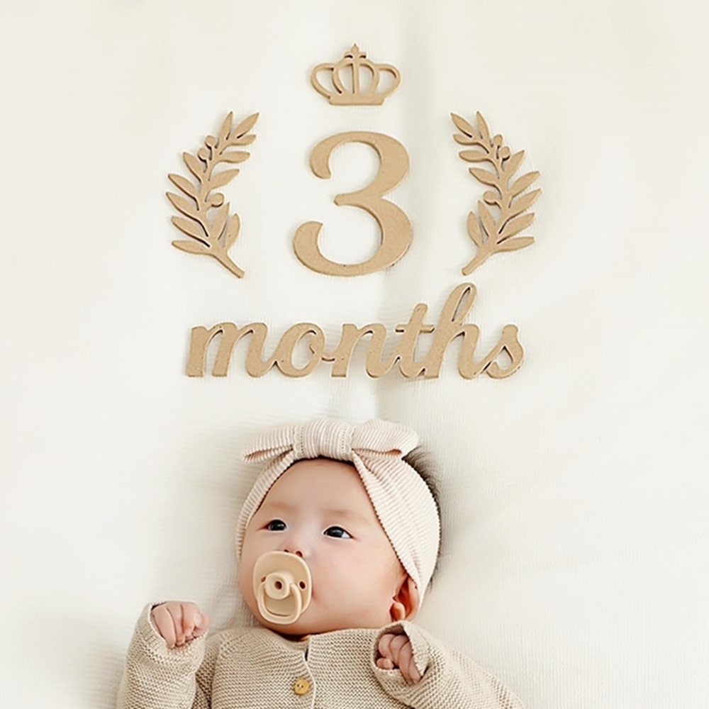 베짓 신생아 아기 우드토퍼 돌상,백일상,50일 셀프 촬영소품