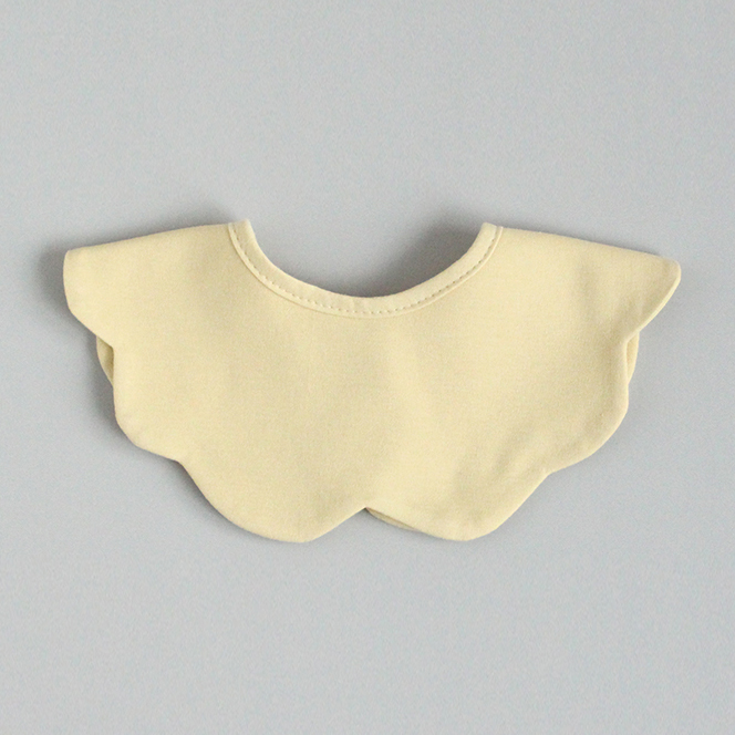 [바니블라썸] 턱받이 아기 빕 신생아 유아 이유식턱받이 침받이 초코무지(빅롤링)