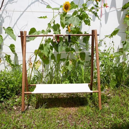 리오 우드 인디언행어 월넛 캠핑 옷걸이