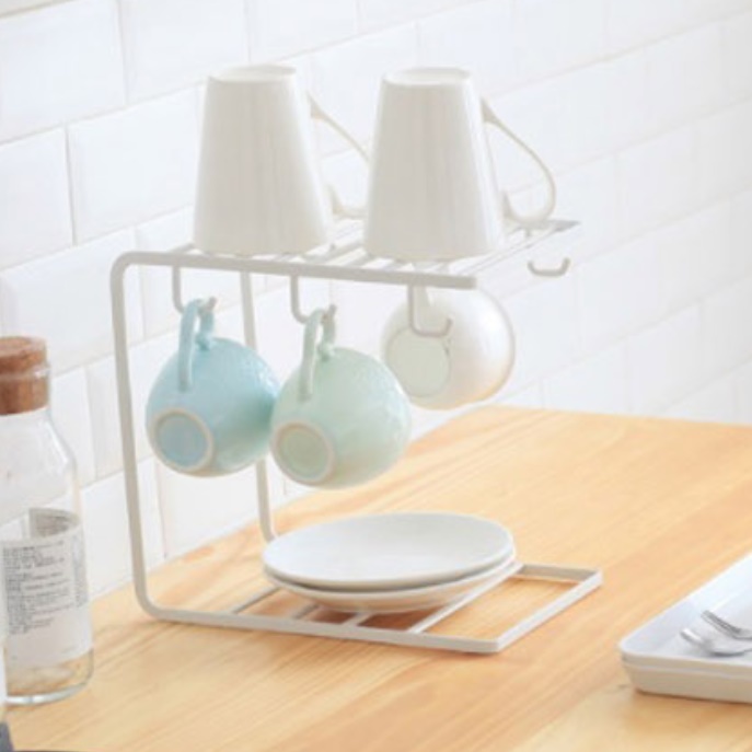 식탁 위 선반 식탁 정리대 수납 작은 상부 수납장 - 상세 이미지 3