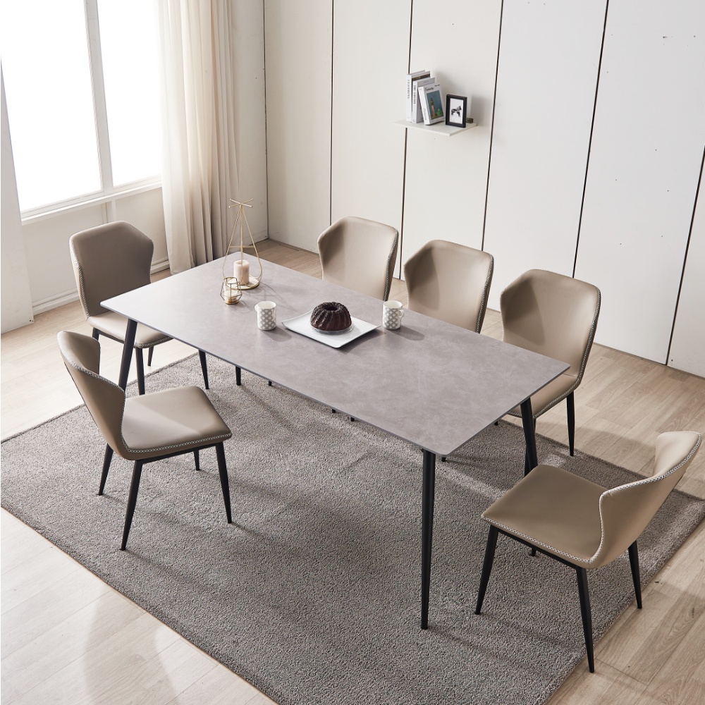 이노센트 빌디 포세린 세라믹 6인 식탁세트 i102453