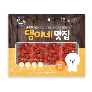 강아지간식 닭고기육포 치킨스틱 대용량간식 댕이네