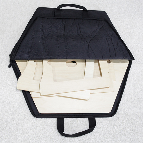 육각 캠핑 테이블 수납가방 육각 70x65 cm - 상세 이미지 5