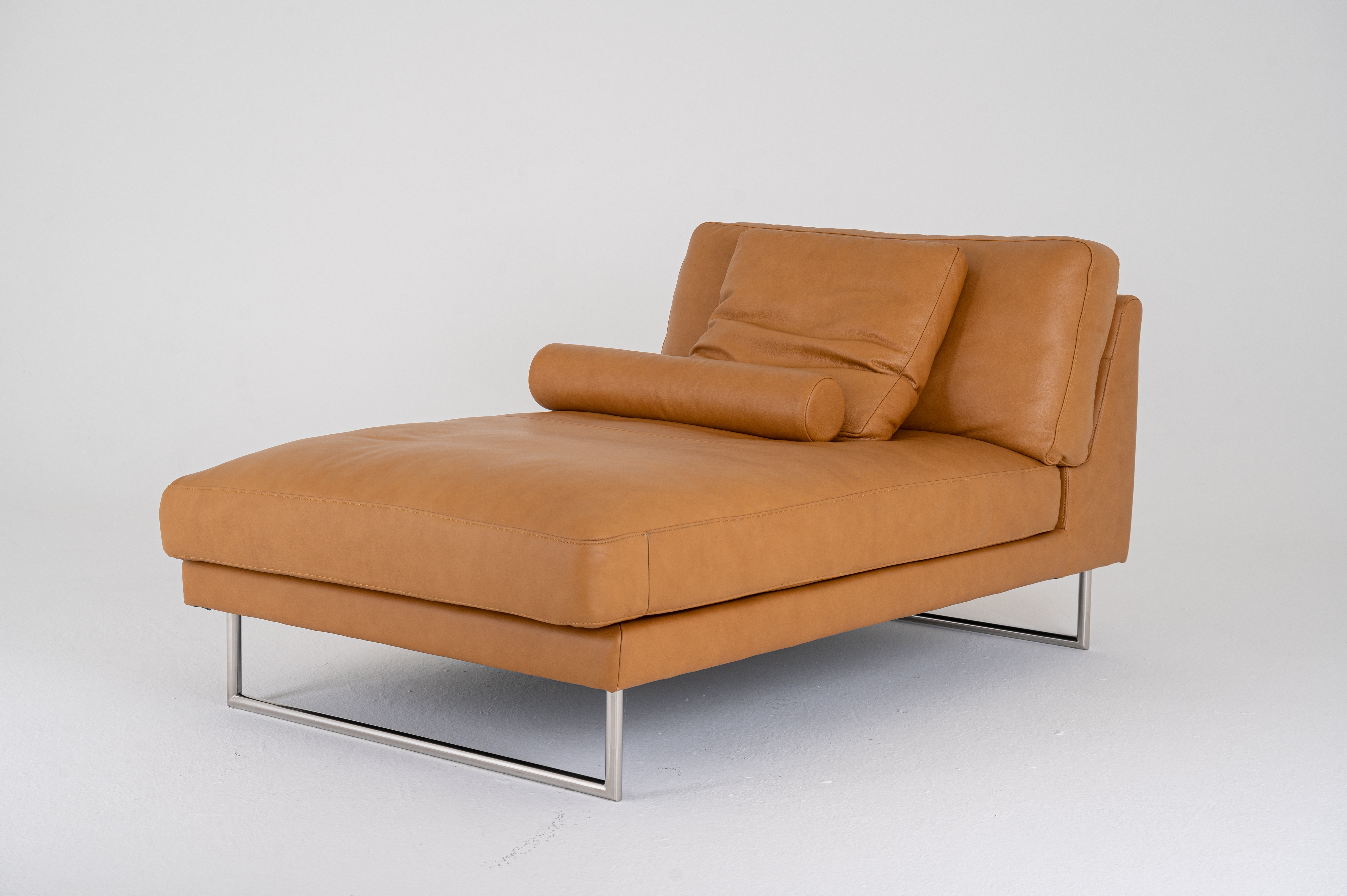 이태리 네추럴 천연 소가죽 데이베드 소파 단독상품