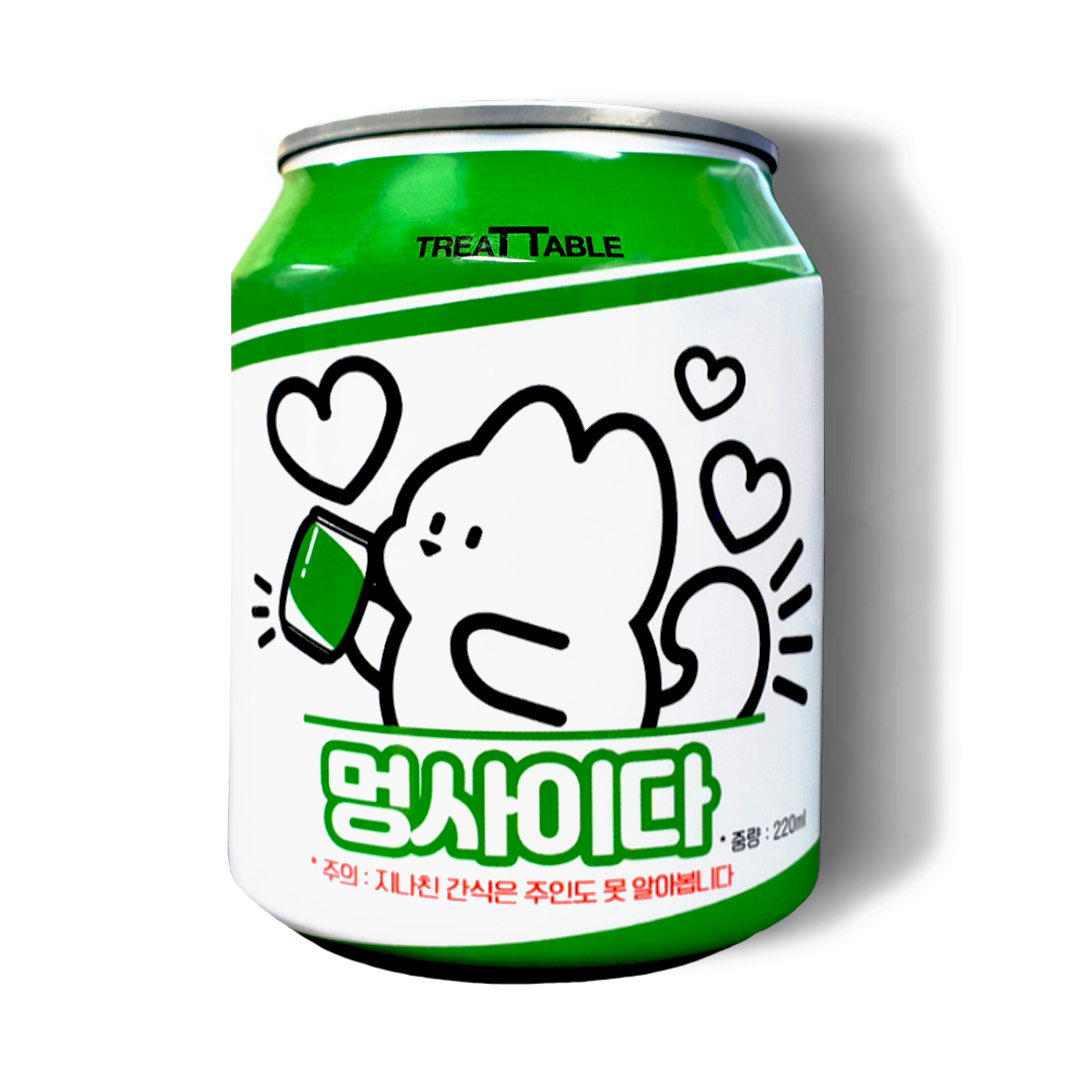트릿테이블 강아지술 멍사이다 캔 220ml - 상품 이미지