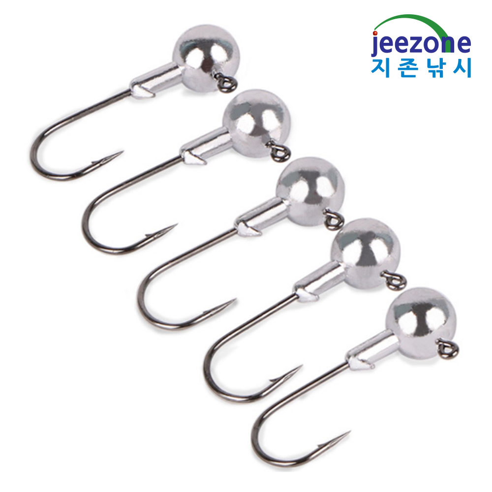 지그헤드 벌크 바늘 광어 우럭지그헤드 쏘가리 배스 - 상세 이미지 2