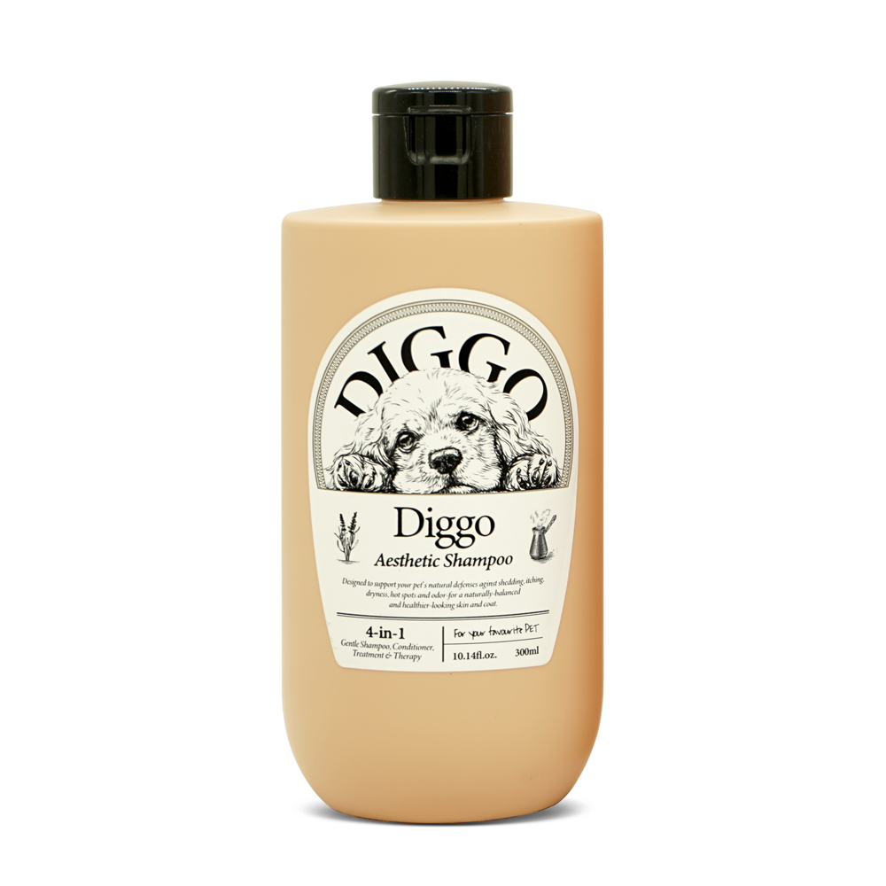 디고 강아지샴푸 약용 천연 푸들 비숑 포메 올인원 샴푸 300ml - 상세 이미지 4