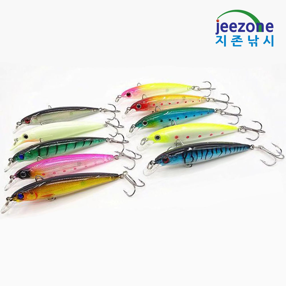 75mm 4.6g 싱킹미노우 배스루어 쏘가리미노우 베스루어 미끼 - 상세 이미지 3