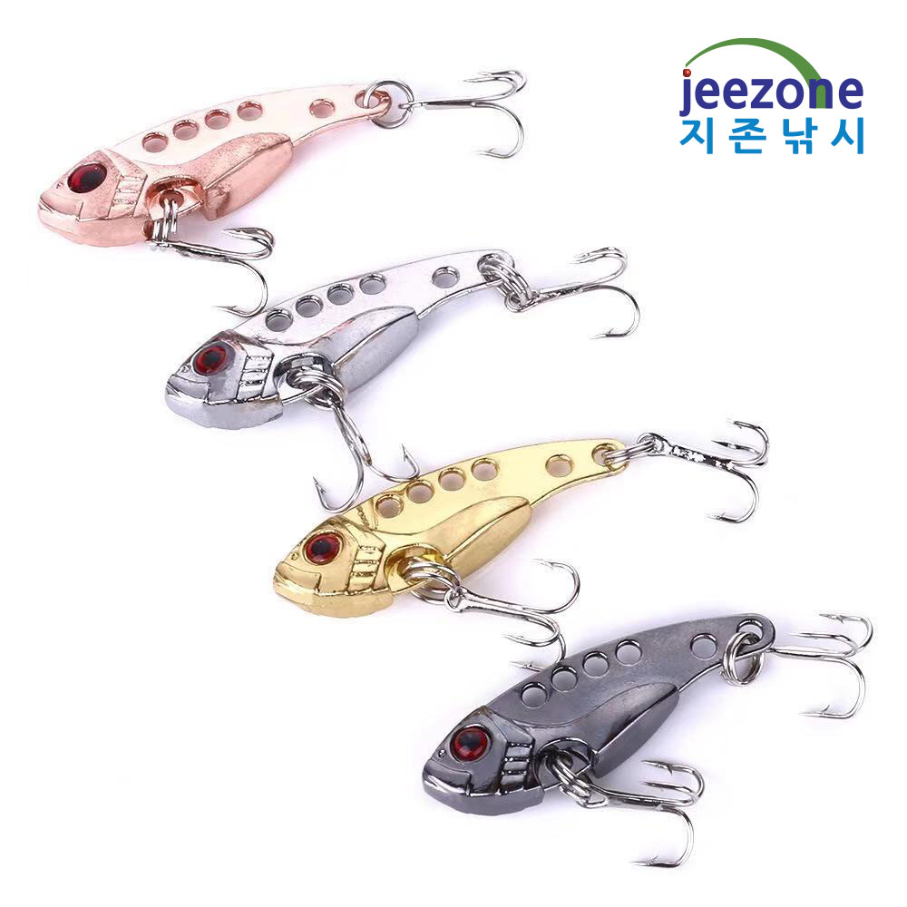 11g 메탈 바이브 배스루어 바이브레이션 스핀바이브 쏘가리 루어 VIB - 상세 이미지 2