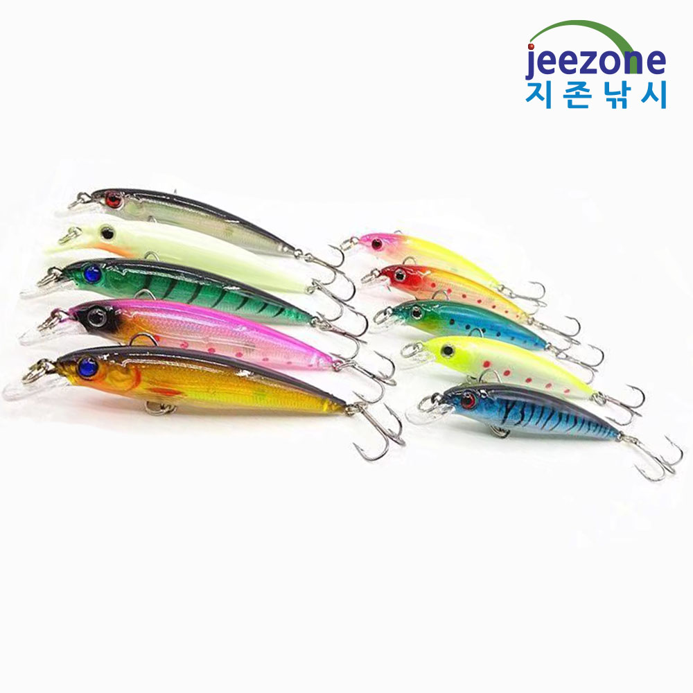 75mm 4.6g 싱킹미노우 배스루어 쏘가리미노우 베스루어 미끼 - 상세 이미지 2