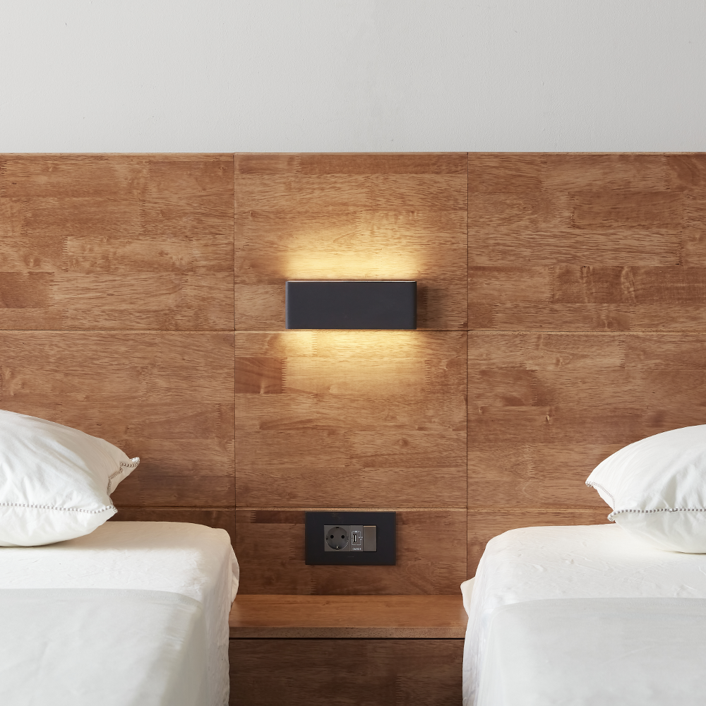 슬립퍼 마루 신혼 부부 트윈 원목 호텔 침대 프레임 LK 라지킹 A타입 H150