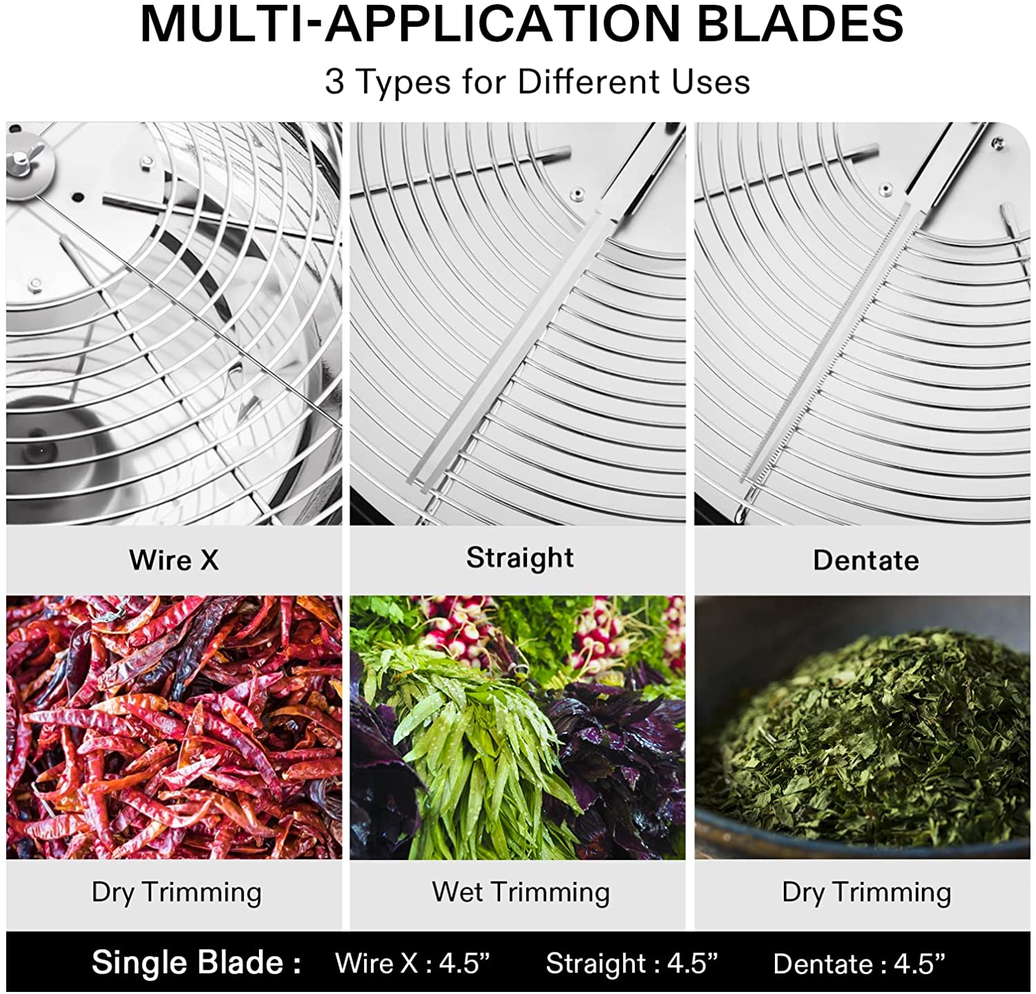 VIVOSUN Bud Leaf Bowl Trimmer 구성품