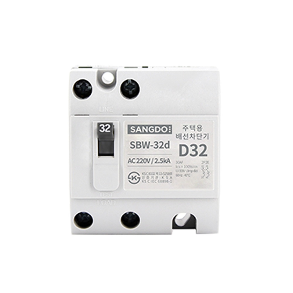 상도전기 누전차단기 전기 차단기 SIE-32d 20A 30mA : 백만볼트샵