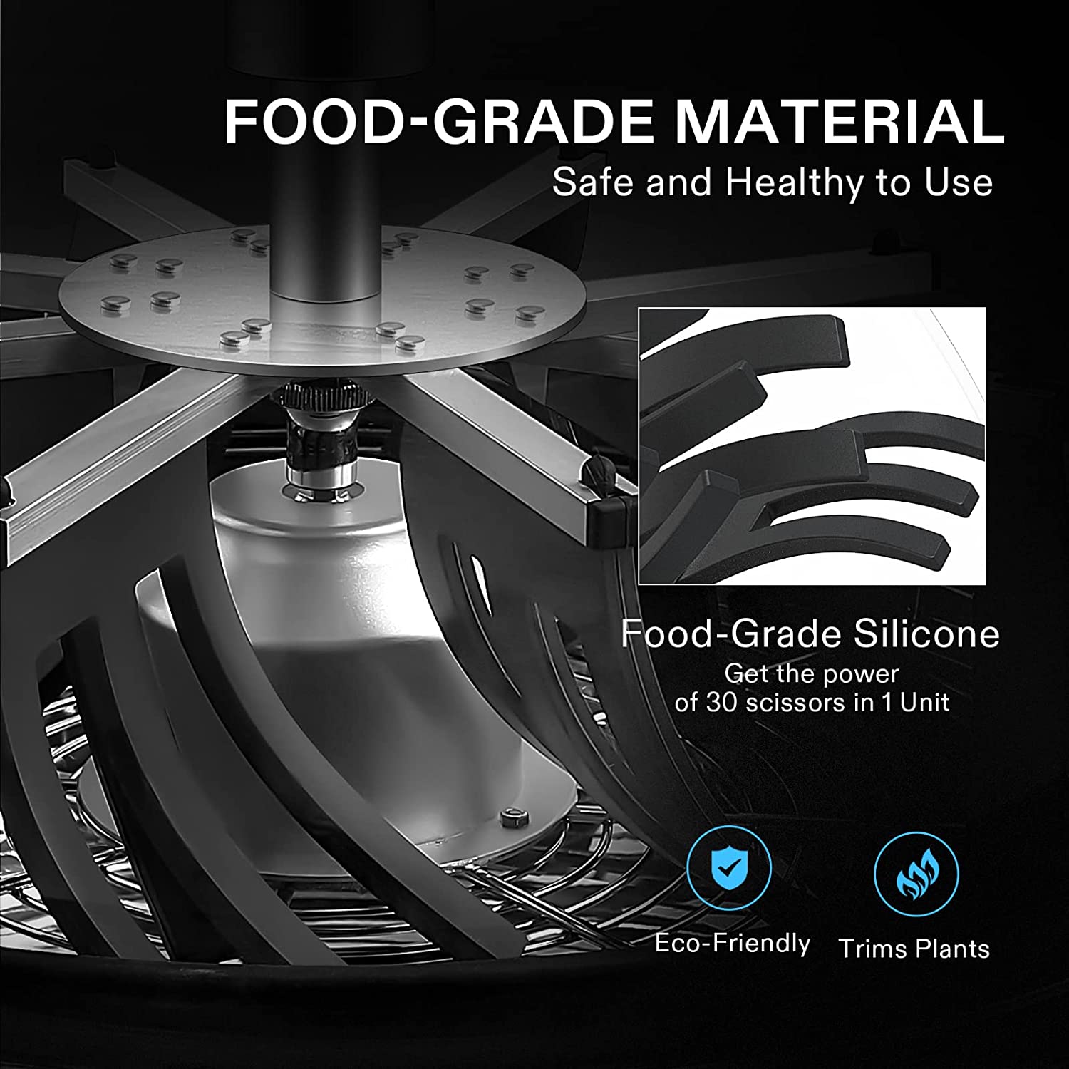 VIVOSUN Bud Leaf Bowl Trimmer 블레이드 종류