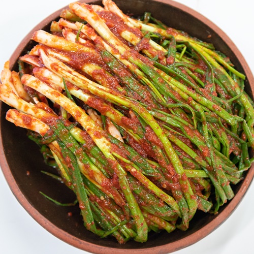 한백김치 파김치 1kg - 국내산 재료 100% 쪽파김치 - 상세 이미지 3