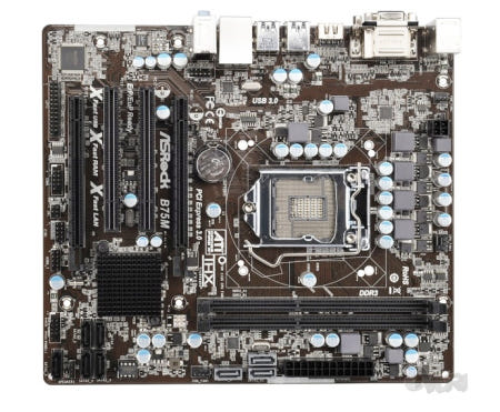 애즈락 [중고]ASROCK B75M 메인보드 B75 LGA 1155 소켓 3세대 M-ATX